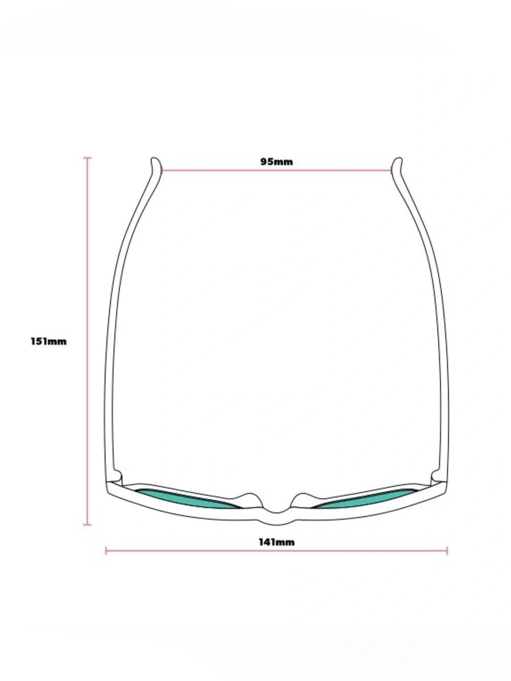 Goodr OG BLUE LOBSTER'S SCUBA REVENGE Sunglasses. Regular in Blue. New in Box